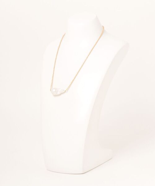 emmi（エミ）の「バロックパールネックレス（ネックレス・レディース・シルバー/ゴールド/ホワイト・FREE）」の11枚目の写真