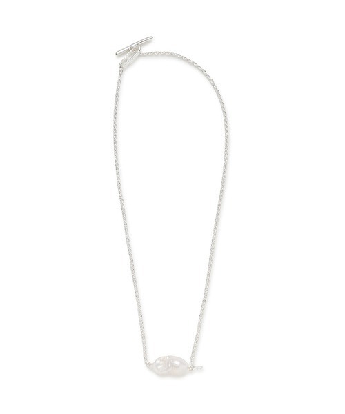 emmi（エミ）の「バロックパールネックレス（ネックレス・レディース・シルバー/ゴールド/ホワイト・FREE）」の2枚目の写真