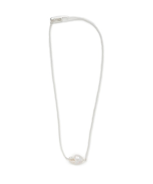 emmi（エミ）の「バロックパールネックレス（ネックレス・レディース・シルバー/ゴールド/ホワイト・FREE）」の6枚目の写真