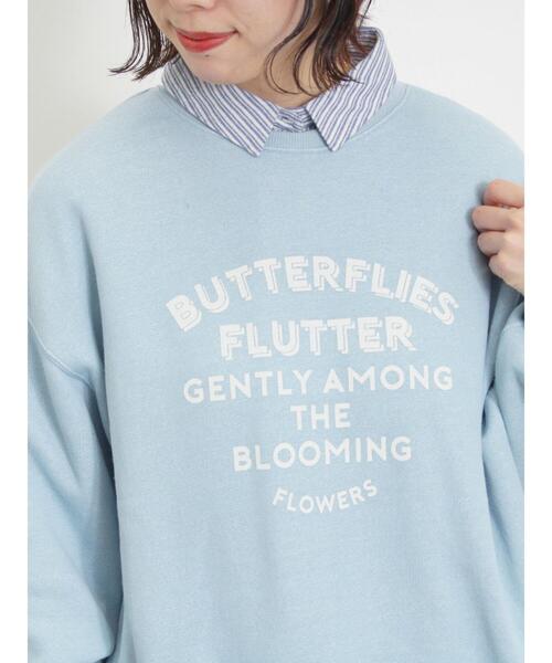 Samansa Mos2（サマンサ モスモス）の「柄アソートプリントスウェット（Tシャツ/カットソー・レディース・ピンク/ミント/グレー/サックスブルー/ブラック/キナリ・F）」の15枚目の写真