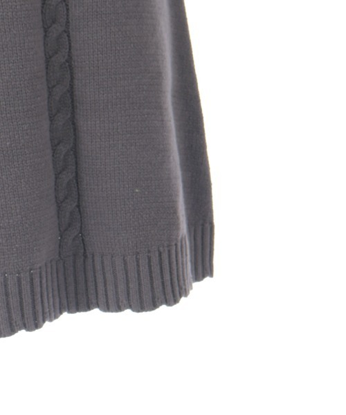 axes femme（アクシーズファム）の「リボン襟ニットミニワンピ（チュニック・レディース・ピンク/チャコール/サックスブルー・FREE）」の8枚目の写真