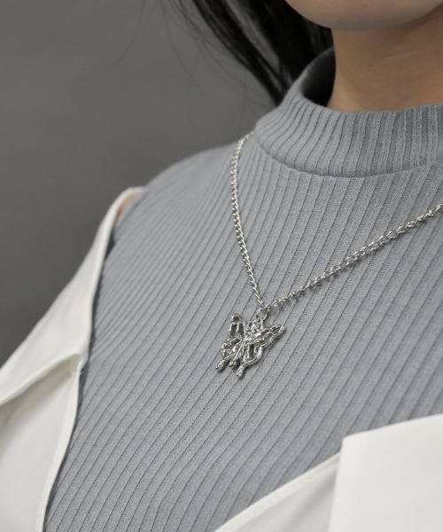 axes femme POETIQUE(アクシーズファムポエティック)の「レイヤードオリエンタルシャツ(シャツ/ブラウス・レディース・グレー/ブラック/ブルーグリーン・MEDIUM)」の11枚目の写真