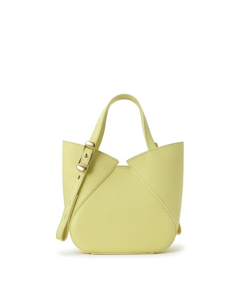 TOFF&LOADSTONE（トフアンドロードストーン）の「ラップトート ライトシュリンク（M）（トートバッグ・レディース・サンドベージュ/グレー系その他6/ブラウン系その他2/ライトオレンジ系/ホワイト系/ブラック/マスタード・00）」の6枚目の写真