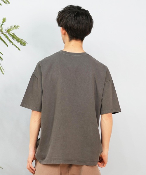 ムラサキスポーツ（ムラサキスポーツ）の「【ムラサキスポーツ限定】DEAR LAUREL/ディアローレル Tシャツ 半袖 ワンポイント シンプル CAL PIG EMB TEE D25S2104（Tシャツ/カットソー・メンズ・ホワイト/ブラック/サックスブルー/ブラック系その他/ミント/サーモンピンク・M/L/XL）」の22枚目の写真