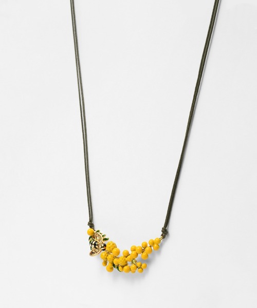 VENDOME BOUTIQUE（ヴァンドームブティック）の「ミモザ ネックレス（ネックレス・レディース・イエロー・73cm）」の5枚目の写真