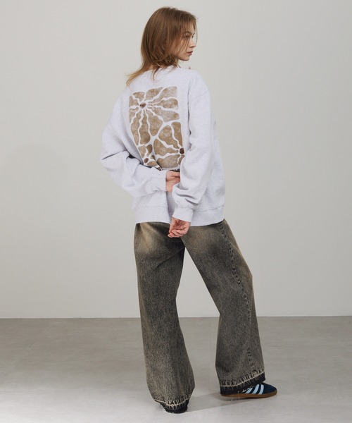 EMMA CLOTHES（エマクローズ）の「ヴィンテージ加工センタークリース カットオフデニムパンツ（デニムパンツ・メンズ・ブルー/グレー/ブラック・S/M/L）」の9枚目の写真