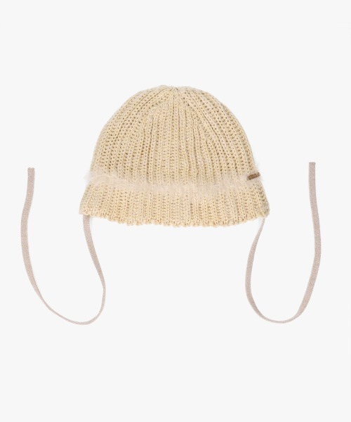 kaorinomori（カオリノモリ）の「kaorinomori アールニット シア / カオリノモリ（ニットキャップ/ビーニー・レディース・ライトブルー/グレー/クリーム・FREE）」の19枚目の写真