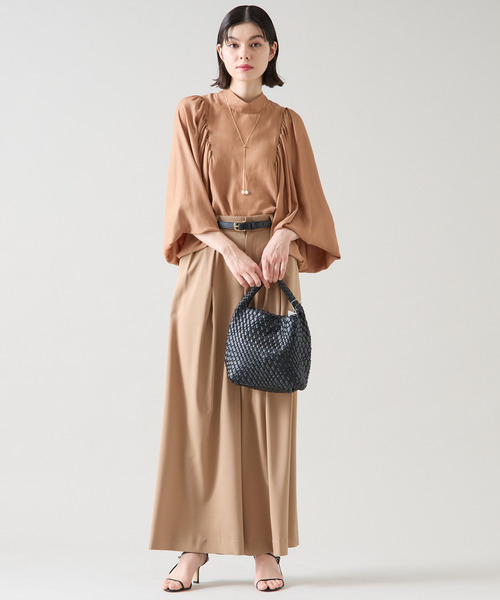 Tiara（ティアラ）の「ギャザーパフドルマンブラウス（シャツ/ブラウス・レディース・ベージュ/ピンク/オフホワイト・FREE）」の19枚目の写真