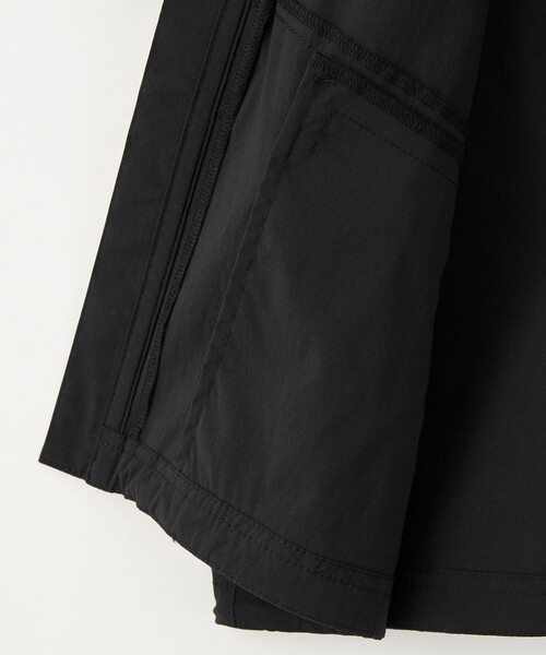 WILD THINGS（ワイルドシングス）の「【別注】＜WILD THINGS＞ショートスリーブ ジップ シャツ / キッズ 110cm-130cm（シャツ/ブラウス・キッズ・オリーブ/ブラック・XS(110-120cm)/S(120-130cm)）」の11枚目の写真