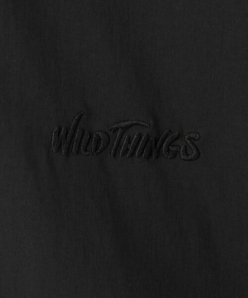 WILD THINGS（ワイルドシングス）の「【別注】＜WILD THINGS＞ショートスリーブ ジップ シャツ / キッズ 110cm-130cm（シャツ/ブラウス・キッズ・オリーブ/ブラック・XS(110-120cm)/S(120-130cm)）」の13枚目の写真