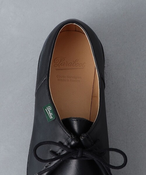 Paraboot(パラブーツ)の「<Paraboot> MICHAEL/チロリアンシューズ(モカシン/デッキシューズ・メンズ・ブラック・8/6/5h/6h/8h/7h/7/9)」の7枚目の写真