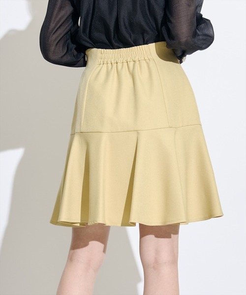 SWINGLE（スウィングル）の「金ボタンカルゼペプラムミニスカート（スカート・レディース・ネイビー/イエロー/ブルー・SMALL/MEDIUM）」の17枚目の写真