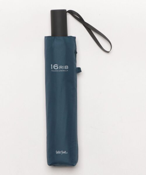 Waterfront(ウォーターフロント)の「16RIB Folding Umbrella 60cm 16本骨 耐風長傘(折りたたみ傘・メンズ・ネイビー/ブラック・FREE)」の17枚目の写真