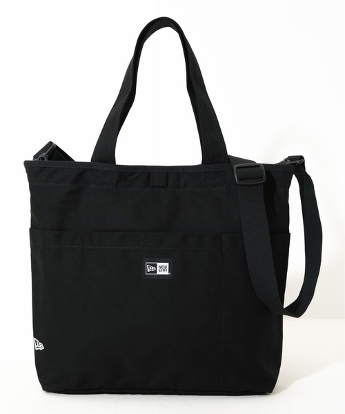 NEW ERA(ニューエラ)の「【NEW ERA/ニューエラ】UTILITY CANVAS TOTE(トートバッグ・メンズ・ブラック/アイボリー・FREE)」の16枚目の写真