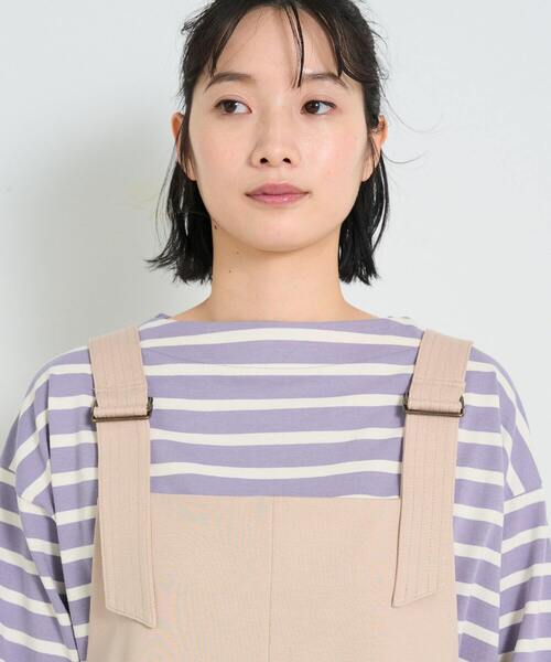 conges payes ADIEU TRISTESSE(コンジェ ペイエ アデュートリステス)の「シンプルポンチジャンスカ(ジャンパースカート・レディース・ベージュ/チャコールグレー・FREE)」の19枚目の写真