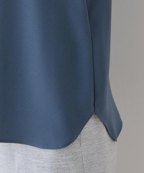 INDIVI(インディヴィ)の「【洗える】ハーフジップデザインブラウス(シャツ/ブラウス・レディース・ホワイト/ネイビー/ブルー系その他7・40/38/05/15 /13/19/03)」の22枚目の写真