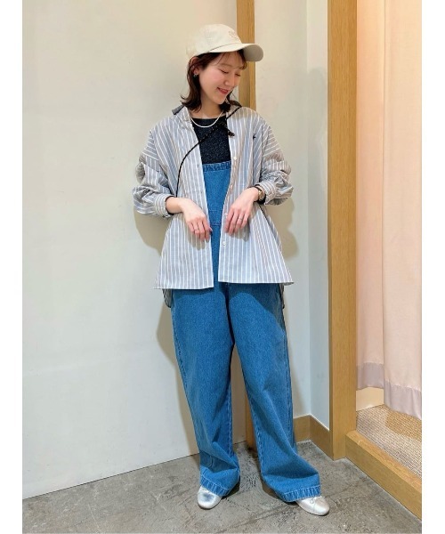 BEVERLY HILLS POLO CLUB(ビバリーヒルズポロクラブ)の「BEVERLY HILLS POLO CLUB(ビバリーヒルズポロクラブ)【レディース】ワンポイントレギュラーシャツ(シャツ/ブラウス・レディース・ホワイト/イエロー/グレー×ホワイト・M/L/XL)」の17枚目の写真