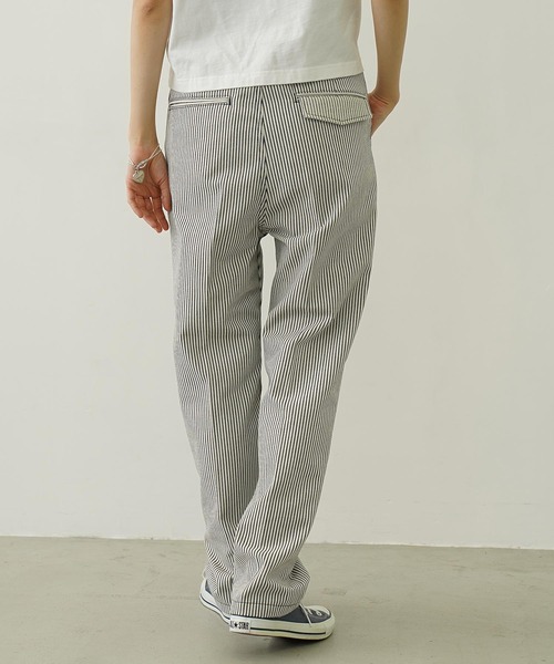 MILKFED.（ミルクフェド）の「HICKORY STRAIGHT PANTS（その他パンツ・レディース・レッド/ブラック/ライトブルー・S/M）」の12枚目の写真