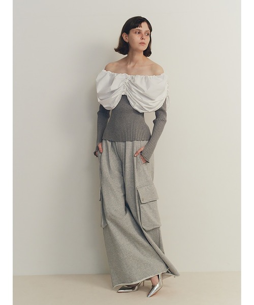 トップス SORIN/Stretchy Viscose Decorative Top SORIN（ソリン ）の「Stretchy Viscose Decorative Top（ニット