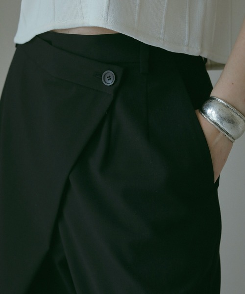 MANOF（マノフ）の「WRAP PANTS（その他パンツ・レディース・ブラック/ベージュ・S/M）」の17枚目の写真