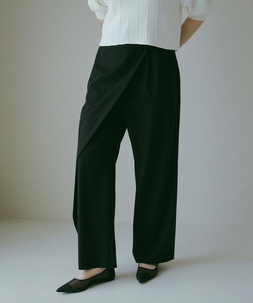 MANOF（マノフ）の「WRAP PANTS（その他パンツ・レディース・ブラック/ベージュ・S/M）」の12枚目の写真
