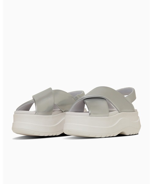 CONVERSE（コンバース）の「CHEWY PC / チューイー　ＰＣ（サンダル・レディース・シルバー・7/5/8/6）」の2枚目の写真