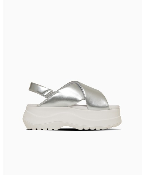 CONVERSE（コンバース）の「CHEWY PC / チューイー　ＰＣ（サンダル・レディース・シルバー・7/5/8/6）」の3枚目の写真