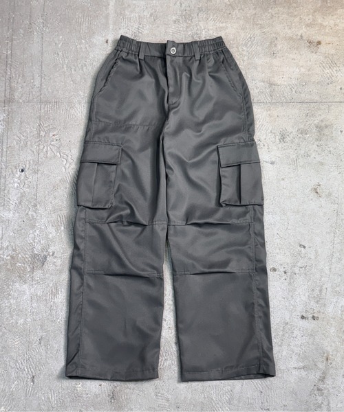CALIFORNIA OUTFITTERS(カリフォルニア アウトフィッターズ)の「3-3A35 フラップポケット ルーズ カーゴパンツ(カーゴパンツ・メンズ・オリーブ/ダークグレー・M/L/XL)」の3枚目の写真