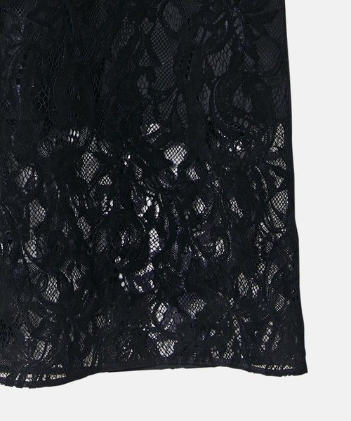25SS 完売品 新品 ルシェルブルー Flocky Lace Skirt セール】フロッキーレーススカート / Flocky Lace Skirt