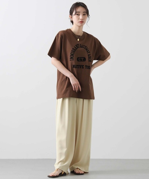 tシャツ ＩＭＭＩＧＲフロッキーＴ レディース セール】IMMIGRフロッキーT（Tシャツ/カットソー