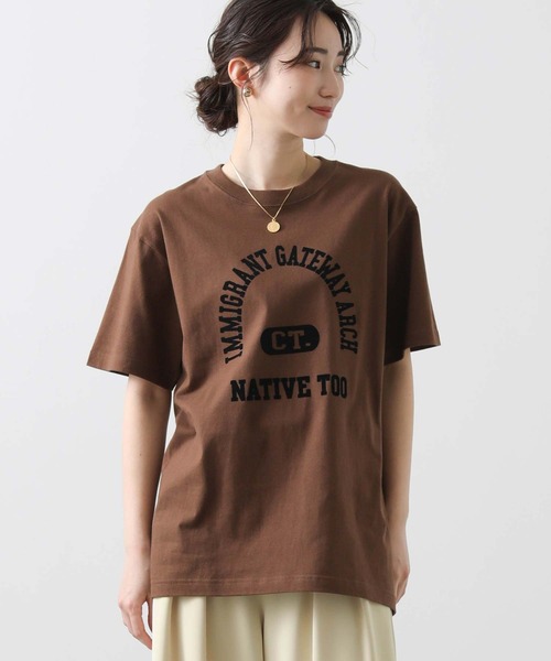 tシャツ ＩＭＭＩＧＲフロッキーＴ レディース セール】IMMIGRフロッキーT（Tシャツ/カットソー