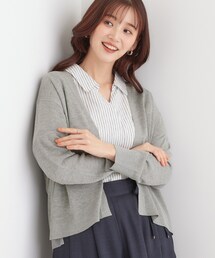 DRESKIP | 【洗える/UV】明日も着たくなる ニットカーディガン(カーディガン/ボレロ)