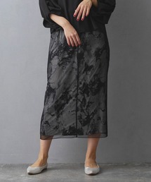 NICOLE white | シアーレイヤードスカート(スカート)