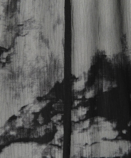 NICOLE white(ニコルホワイト)の「シアーレイヤードスカート(スカート・レディース・ベージュ/ブラック・FREE)」の17枚目の写真