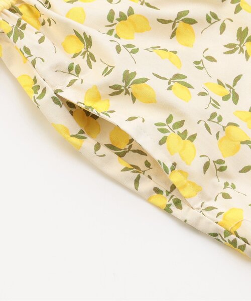 Seraph（セラフ）の「【ジュニア対応】フリル袖のドッキングワンピース（ワンピース・キッズ・ブルー/レモンイエロー/ブラック/ミント・80/90/100/110/120/130/140）」の14枚目の写真