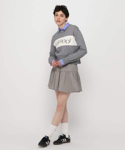 3.3 Field Trip （3.3フィールドトリップ）の「3.3 Field Trip／チェックバルーンスカート（スカート・レディース・グレー/ベージュ・FREE）」の22枚目の写真