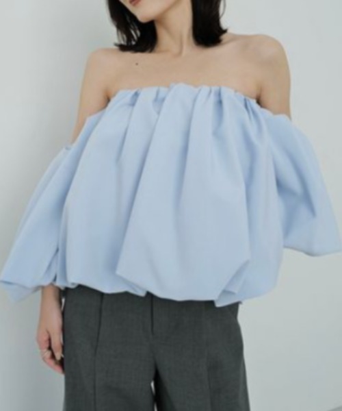 ボリュームバルーントップス（シャツ/ブラウス）｜anuans（ア