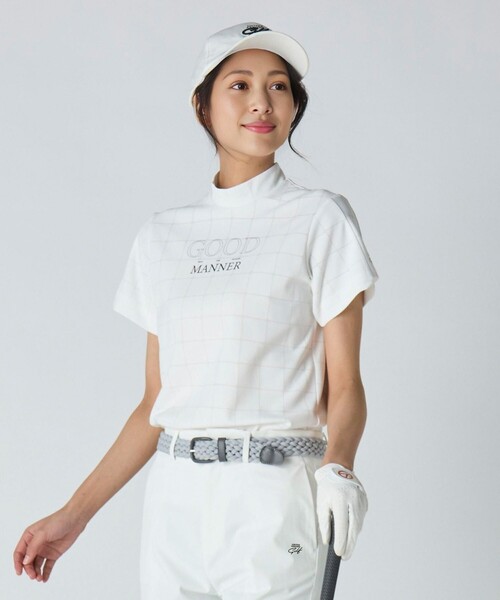 UNITED ARROWS GOLF(ユナイテッドアローズゴルフ)の「ウィメンズ パンチング キャップ(キャップ・レディース・ホワイト/ライトピンク/ライトブルー/ブラック・FREE)」の21枚目の写真