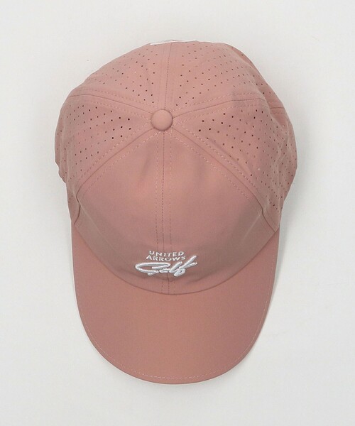 UNITED ARROWS GOLF(ユナイテッドアローズゴルフ)の「ウィメンズ パンチング キャップ(キャップ・レディース・ホワイト/ライトピンク/ライトブルー/ブラック・FREE)」の15枚目の写真