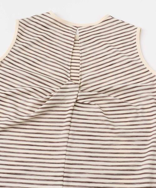 ITEMS URBANRESEARCH(アイテムズ アーバンリサーチ)の「ハニカムワッフルノースリワンピース(ワンピース・レディース・イエロー/グレー/オフホワイト・FREE)」の16枚目の写真