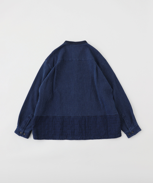 EDIFICE(エディフィス)の「tatamass(タタマス) Waffle Dobby BC SH(シャツ/ブラウス・メンズ・ブルー/ネイビー・LARGE/MEDIUM)」の7枚目の写真