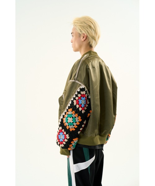 DISCOVERED（ディスカバード）の「CROCHET SLEEVE MA-1（MA-1）」 - WEAR