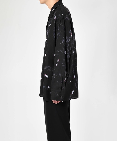 SAKURA OPEN COLLAR BIG SHIRT（シャツ/ブラウス）｜LAD MUSICIAN 