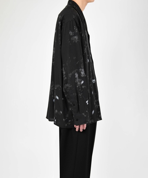 SAKURA OPEN COLLAR BIG SHIRT（シャツ/ブラウス）｜LAD MUSICIAN 