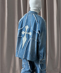 LIBERE(x[)LIBERE x[ / MODIFIED CROSS OVERSIZED SHIRTS VER-2 U[NXpb`I[o[TCYfjVc / 251228(Vc/uEX)