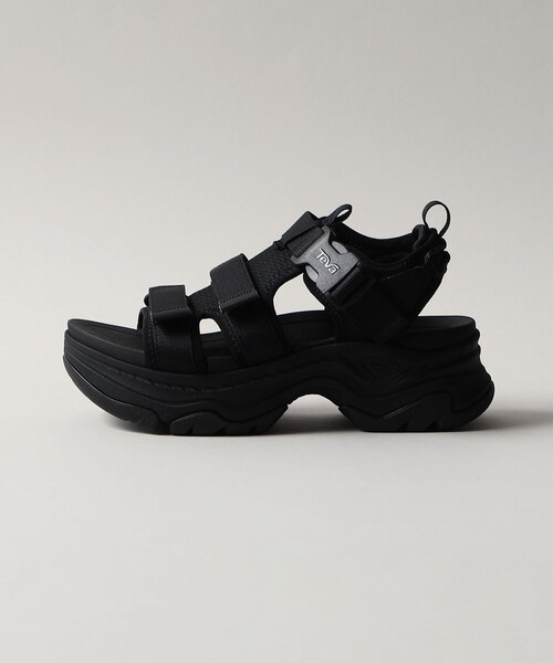 Teva(テバ)の「<TEVA>W HURRICANE AMPSOLE GAILA(サンダル・レディース・ブラック/ベージュ・35/45/55/65)」の1枚目の写真