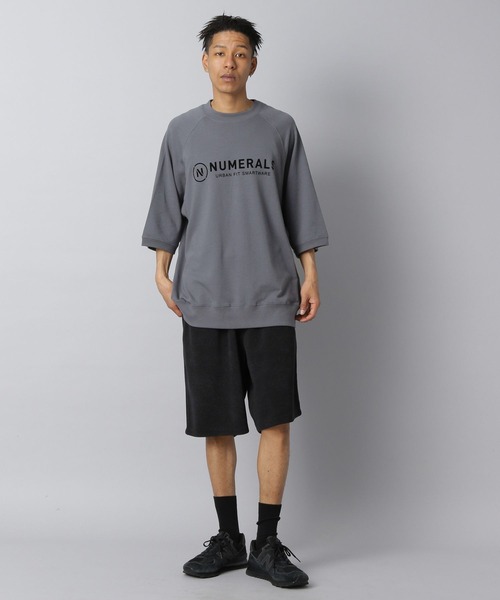 NUMERALS（ヌメラルズ）の「【NUMERALS】ライトスウェットTEE（スウェット・メンズ・ブラック/カーキ/グレー・MEDIUM/LARGE）」の4枚目の写真