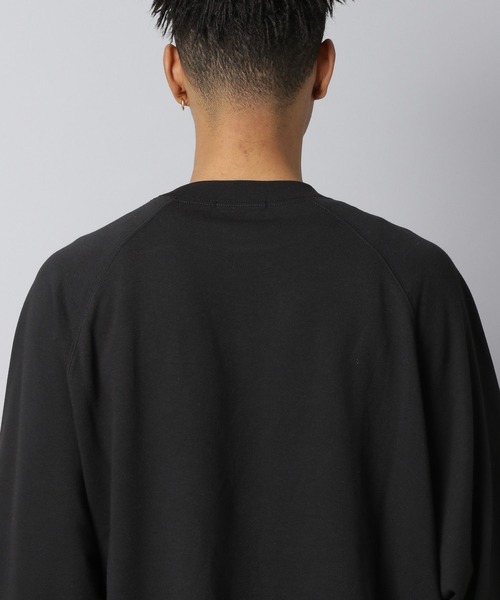 NUMERALS（ヌメラルズ）の「【NUMERALS】ライトスウェットTEE（スウェット・メンズ・ブラック/カーキ/グレー・MEDIUM/LARGE）」の20枚目の写真