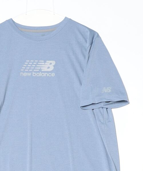 NEW BALANCE(ニューバランス)の「Athletics ランニンググラフィックショートスリーブTシャツ(Tシャツ/カットソー・メンズ・ライトブルー・MEDIUM/LARGE/X-LARGE/SMALL)」の8枚目の写真