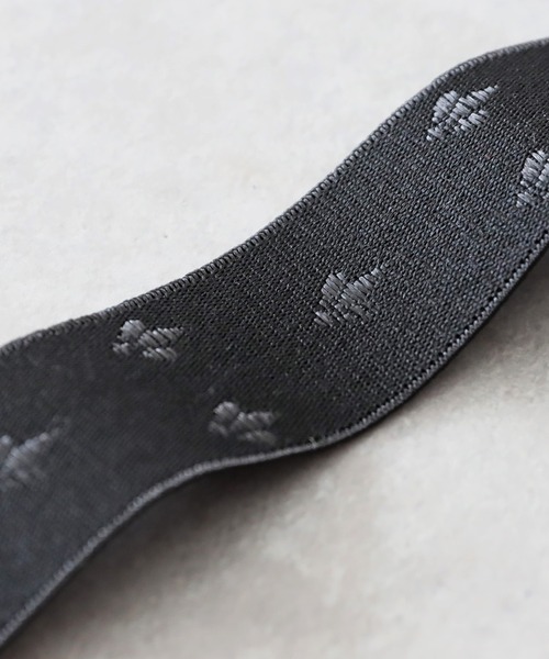 antiqua（アンティカ）の「幾何学柄サスペンダー（サスペンダー・レディース・ブラック・FREE）」の18枚目の写真